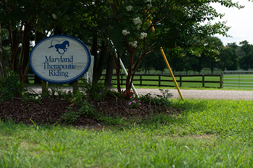 Maryland Therapeutic Riding entrance